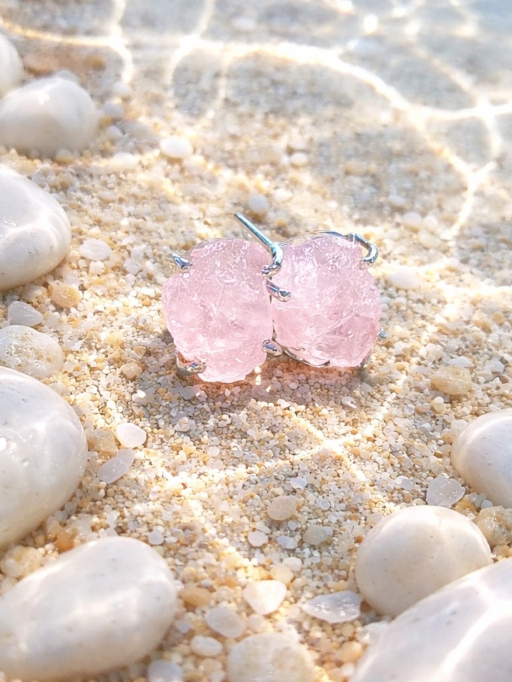 Morganite Earrings - Picture 12 of 13
